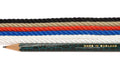 KJK 4mm rope slip collar with leather stop handmade in Devon UK