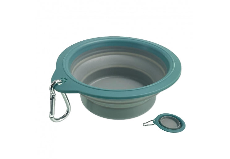 Ancol collapsible dog travel bowl portable lightweight foldable
