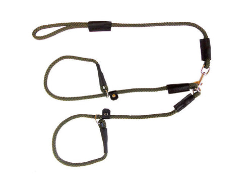 Sporting Saint brace set double dog slip lead 2 dogs swivel splitter