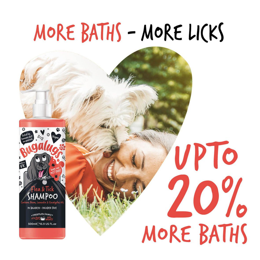 Bugalugs Tick & Flea Dog Shampoo
