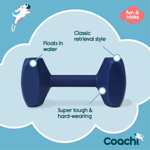 Coachi Dog Training Dumbbell – Gundog Retrieve Aid