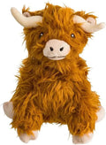 House of Paws Highland Cow plushie soft squeaky dog toy