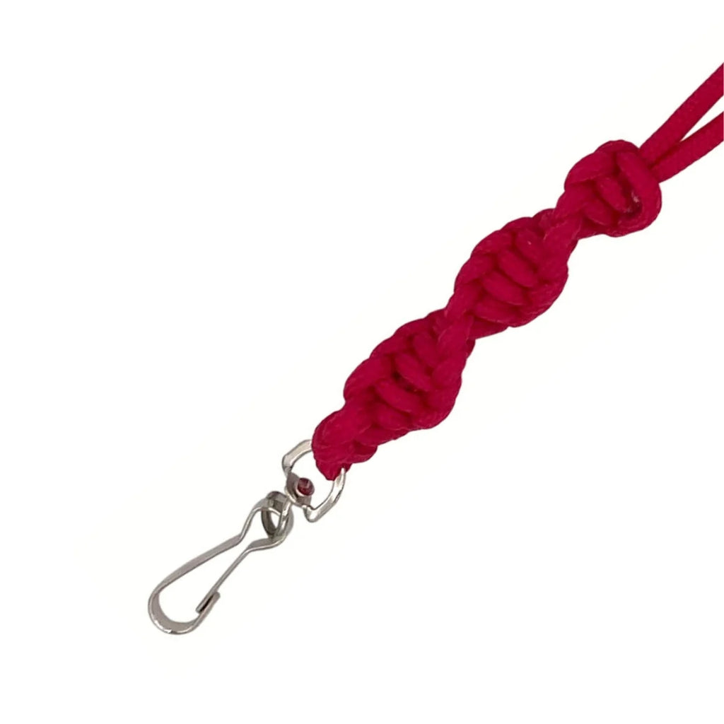 Sporting Saint 4mm Twisted Whistle Lanyard