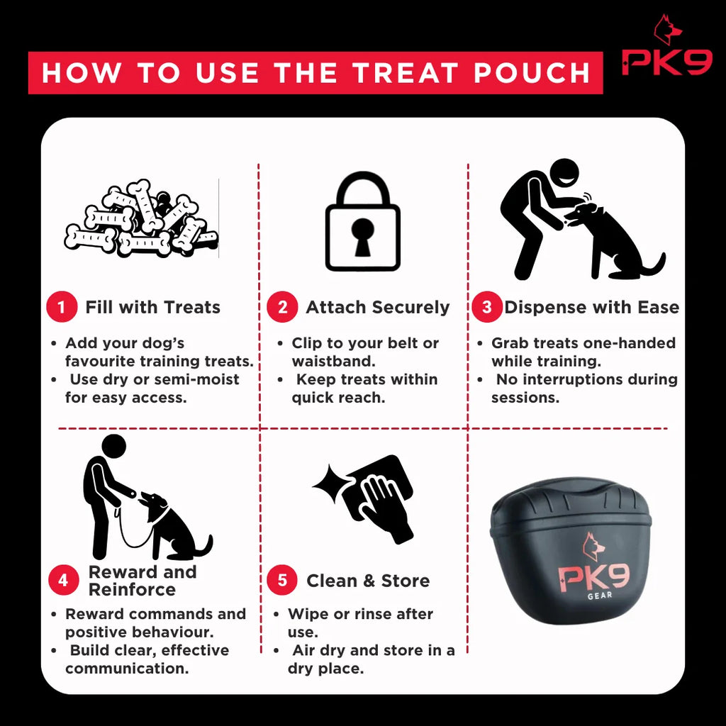 PK9 Dog Treat Pouch