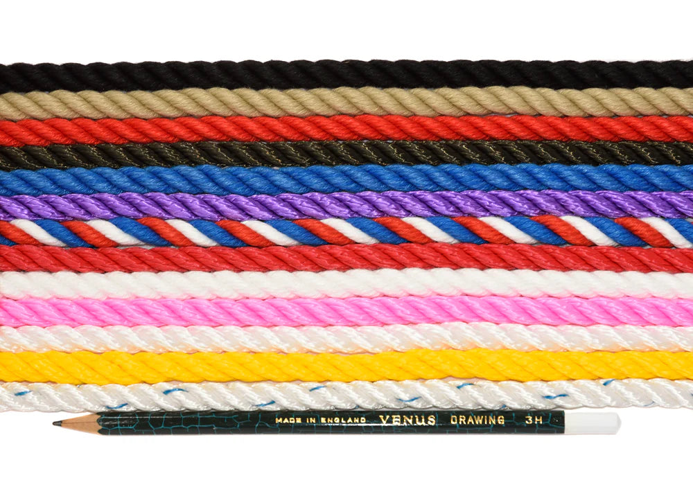 KJK 8mm rope slip collar with rubber stop handmade in Devon UK