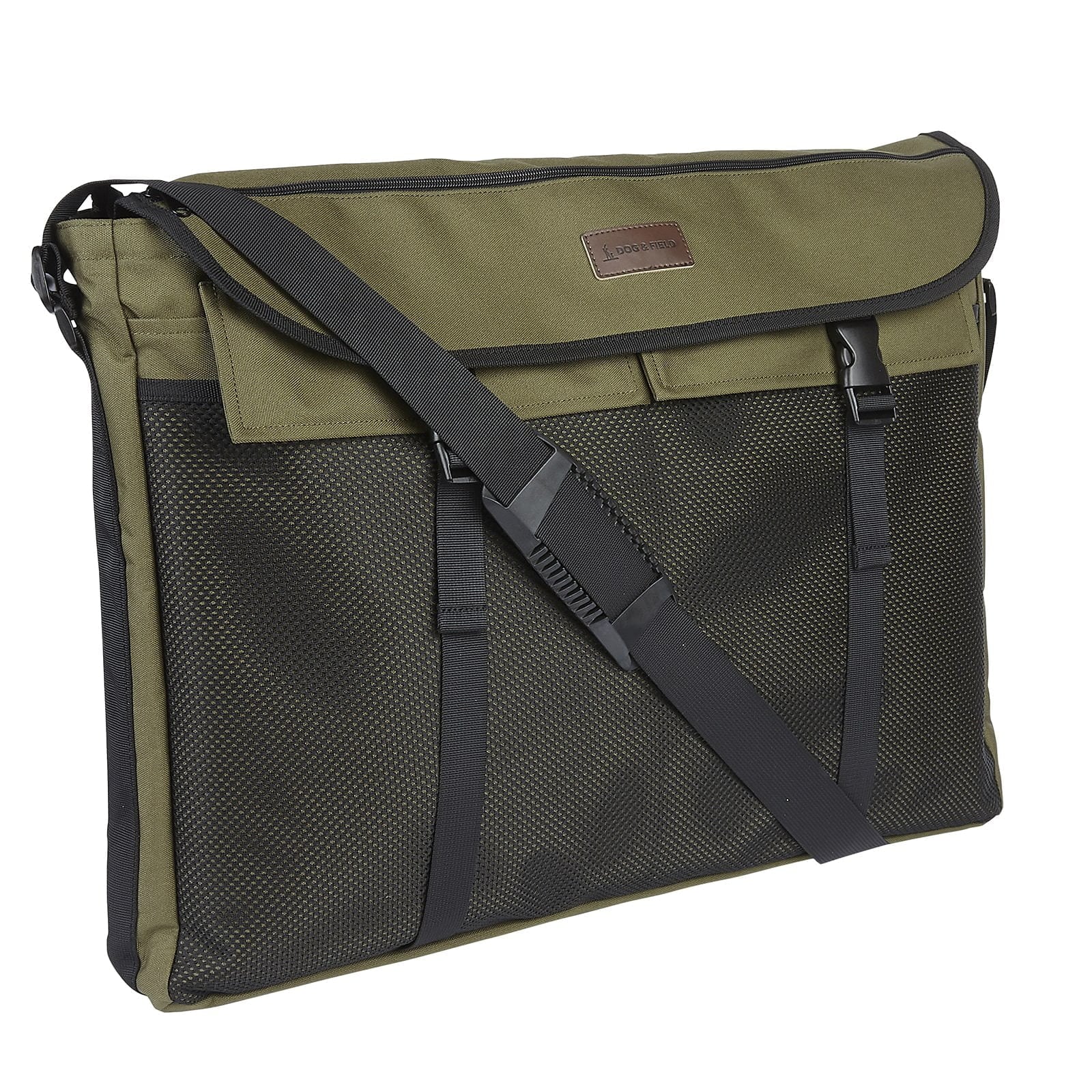 Dog and Field large game bag with canvas body and shoulder strap
