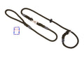 KJK 10mm swivel rope slip lead with rubber stop handmade in Devon