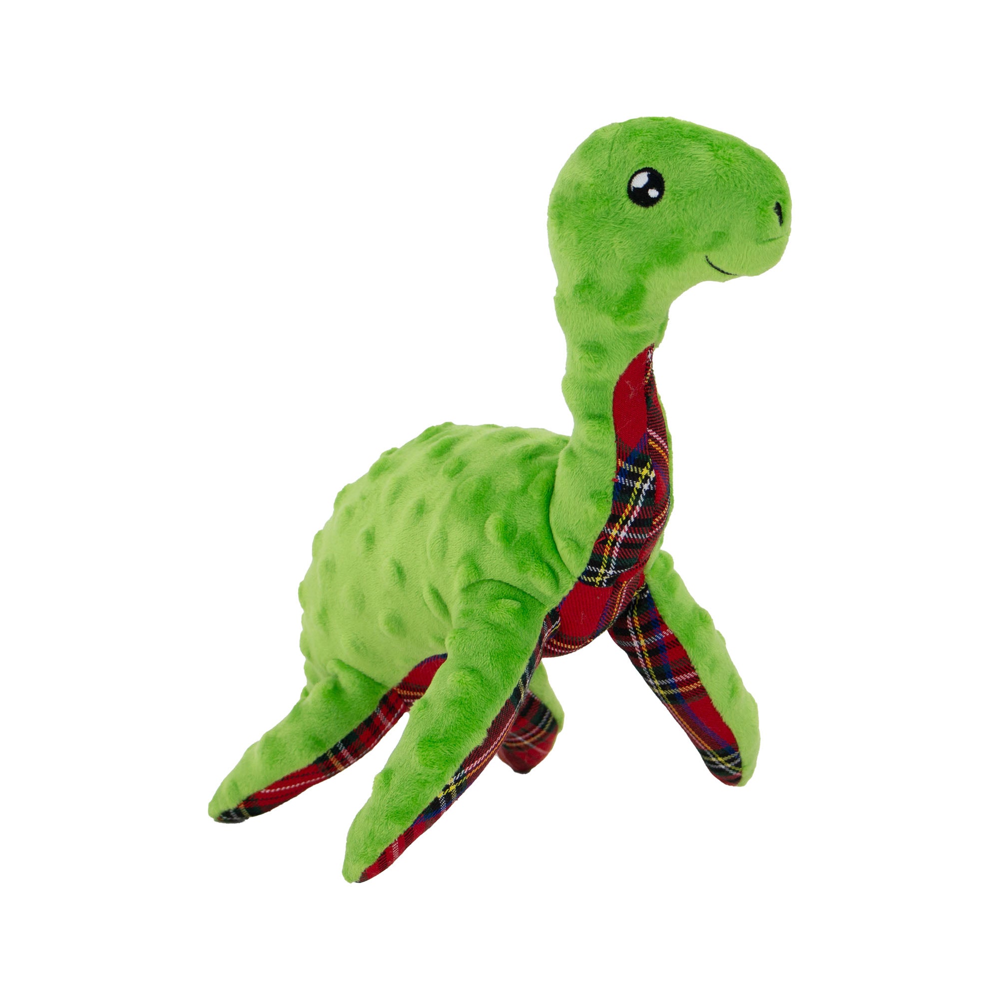 Ancol Cuddle Lottie Loch Ness Monster soft squeaky plush dog toy