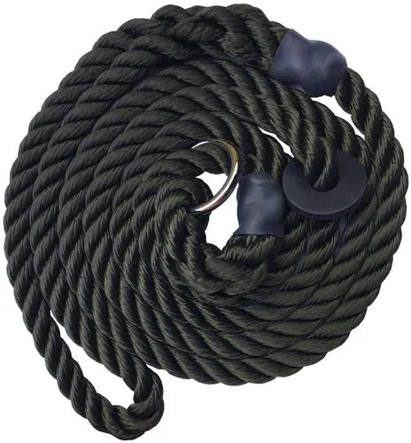 KJK 8mm rope slip lead with rubber stop handmade in Devon UK