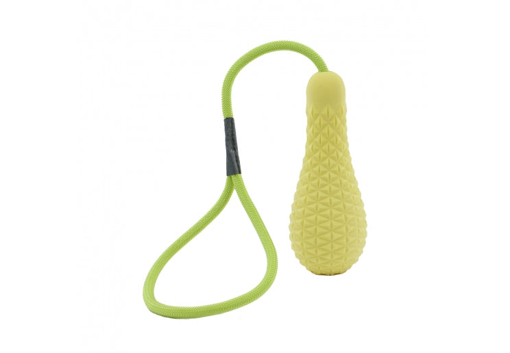 Ancol Örva Tuff Stuff Skittle Tugger durable rubber buoyant dog toy