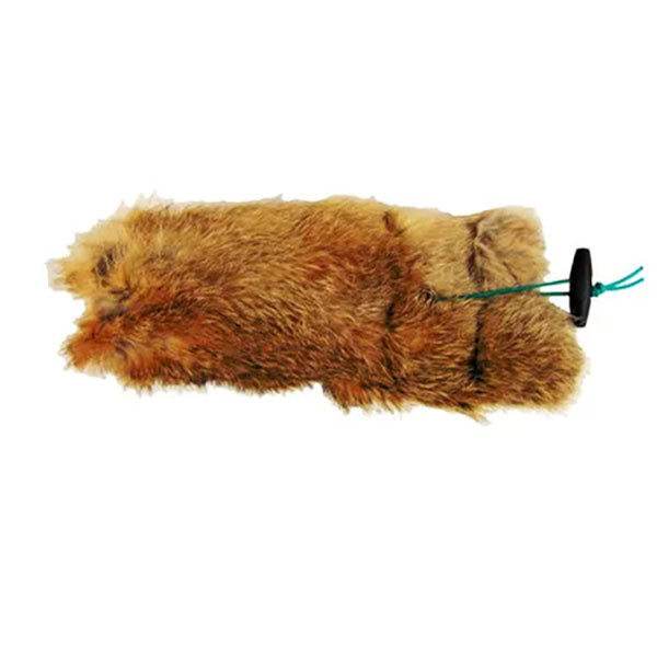 Sporting Saint rabbit fur gundog training dummy for scent work