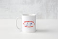 Sporting Dog Goods branded ceramic mug with white logo