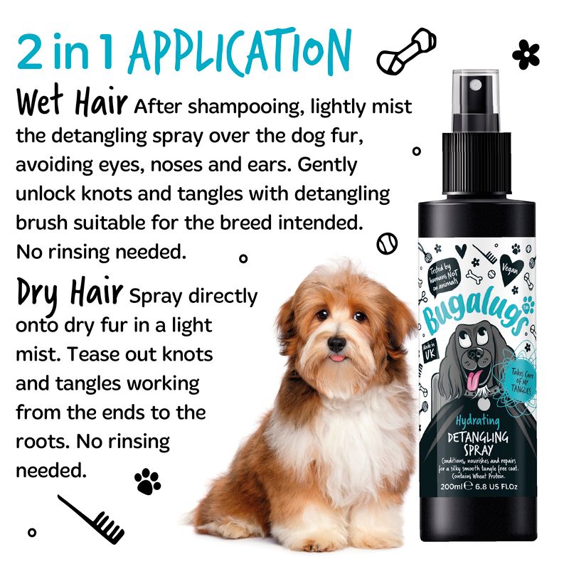 Bugalugs - 200ml Hydrating Detangle Spray front - Image 2