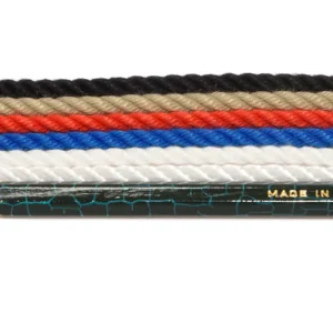 KJK Rope Slip Collar - 4mm Diameter Rope With Leather Stop